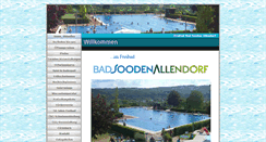 Desktop Screenshot of freibad-bsa.de